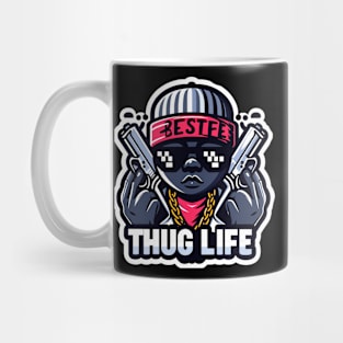 Thug Life Urban Lifestyle Design Mug